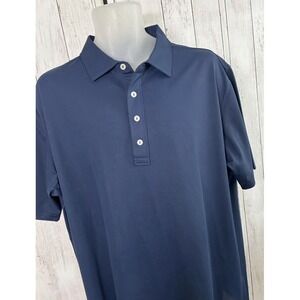 Men's Peter Millar Polo Golf Shirt Crown Crafted Breathable Size XL